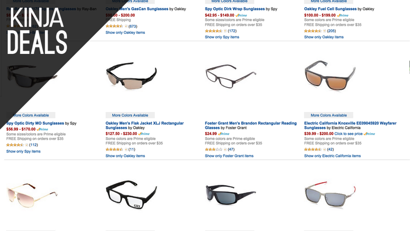 Illustration for article titled Today's Best Deals: Sunglasses, Discounted Gift Cards, and a Lot More